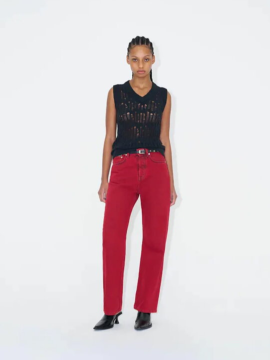 Denim pants avalone デニム アヴァロン AVALONE 24AW THREE-D STREAM 