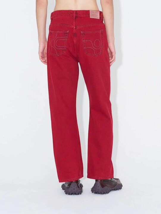 楽天市場】EYTYS | AVALON JEANS (CRIMSON) アヴァロン デニムパンツ 