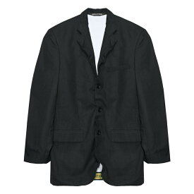 [最大90%OFF SALE] FOO AND FOO (フー アンド フー) BONER BLAZER (BLACK) [ラペルドジャケット テーラードジャケット ブレザー スーツ ヴィンテージ カスタム リメイク ブランド メンズ レディース ユニセックス] [ブラック]