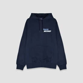 ICE & TECHNO x SPECIAL GUEST K.K. | SPECIAL TECHNO HOODIE (NAVY) プルオーバーフーディ パーカー スウェット コラボレーション トップス ネイビー