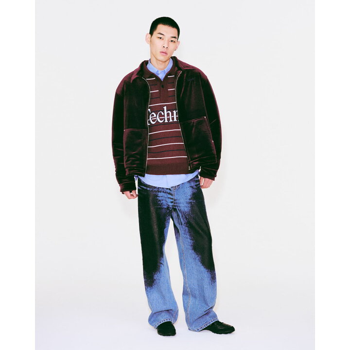 楽天市場】ICE & TECHNO | TECHNO LOGOTYPE GAME KNIT (BURGUNDY) 長袖 
