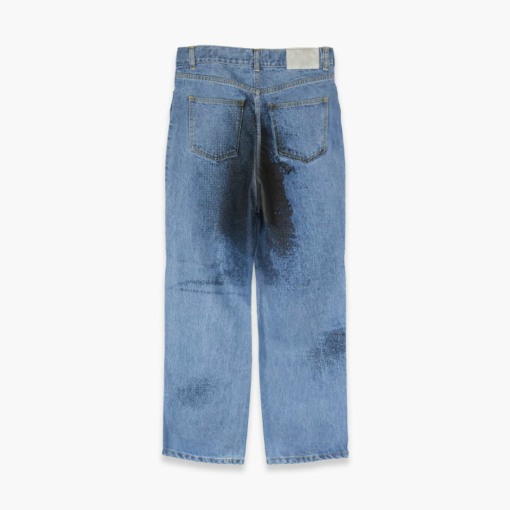 楽天市場】ICE & TECHNO | PRINTED WHISKER DENIM (BLUE) デニムパンツ 
