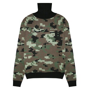 ICE & TECHNO | DIGITAL CAMO HIGH NECK SWEATER (REGULAR) jbg nClbN ^[glbN OtBbN gbvX Y ubN J