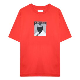 [最大90%OFF SALE] ICE & TECHNO (アイス アンド テクノ) MASKED PRINCCESS TEE (RED) [Tシャツ カットソー ロゴ ブランド メンズ レディース ユニセックス] [レッド]