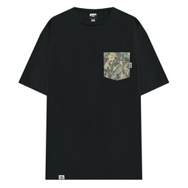 [最大90%OFF SALE] APPEAL (アピール) DIGI CAMO POCKET TEE (BLACK) [Tシャツ カットソー ポケット デジタル カモフラージュ デジカモ メンズ レディース ユニセックス] [ブラック]