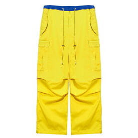 [最大90%OFF SALE] LANDLORD NEW YORK (ランドロード) COLORFUL CARGO PANTS (YELLOW) [カーゴパンツ バギー ワイド ミリタリー メンズ レディース ユニセックス] [イエロー]