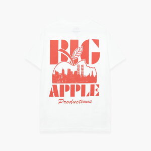 L.I.E.S. RECORDS | BIG APPLE S/S TEE (WHITE) T�V���c �J�b�g�\�[ ���S �O���t�B�b�N �v�����g �g�b�v�X �����Y �z���C�g
