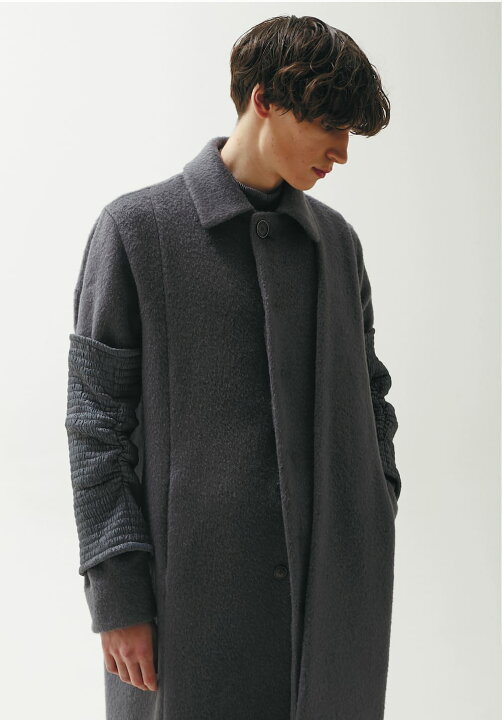 楽天市場】NASHE HALLIE (ナシェ) COAT WITH HAND FINISHING SCARF 