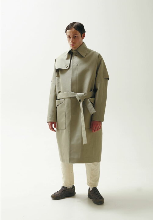 楽天市場】NASHE HALLIE (ナシェ) COAT WITH BELT (LIGHT GREEN 