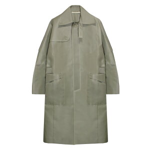 NASHE HALLIE | COAT WITH BELT (LIGHT GREEN) �X�e���J���[�R�[�g �g�����`�R�[�g �����O�R�[�g �A�E�^�[ �����Y ���C�g �O���[�� �x�[�W��