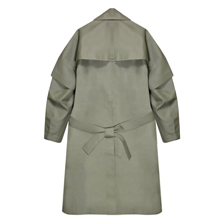 楽天市場】NASHE HALLIE | COAT WITH BELT (LIGHT GREEN) ステンカラー 