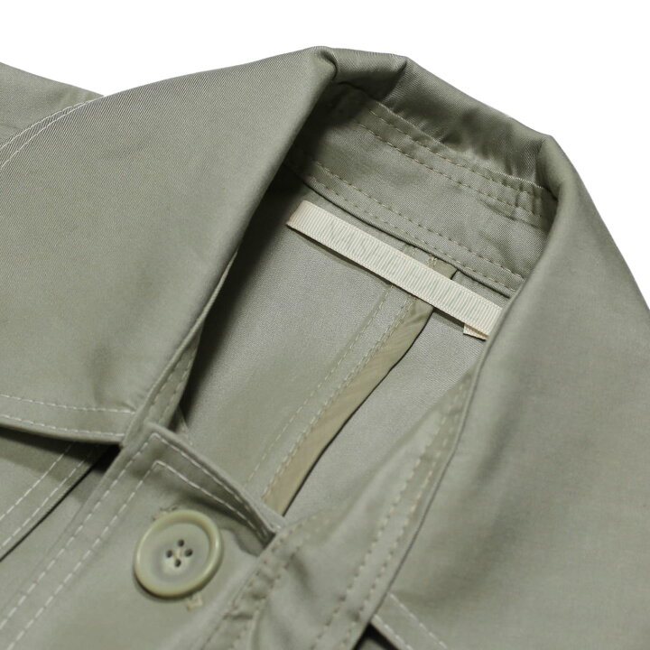 楽天市場】NASHE HALLIE | COAT WITH BELT (LIGHT GREEN) ステンカラー 