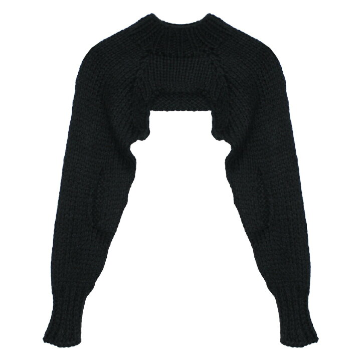 楽天市場】NASHE HALLIE | HANDCRAFTED CROCHET CROP JACKET (BLACK 