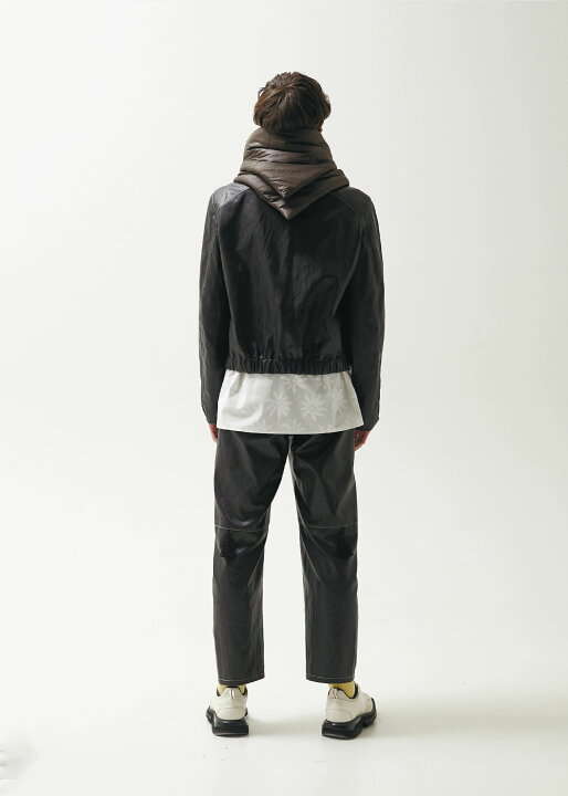 楽天市場】NASHE HALLIE (ナシェ) OUR PANTS (BLACK) [レザーパンツ 
