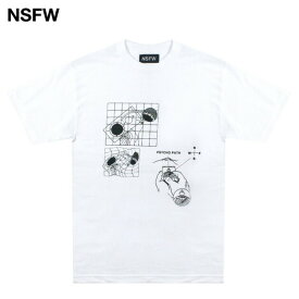 [最大90%OFF SALE] NSFW (エヌエスエフダブリュー) PSYCHO PATH T-SHIRT (WHITE) [Tシャツ カットソー ロゴ グラフィック ブランド メンズ レディース ユニセックス] [ホワイト]