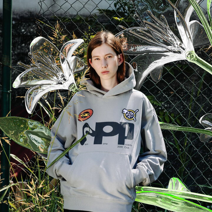 楽天市場】PUMA × P.A.M. / PERKS AND MINI | GRAPHIC HOODIE (GRAY  