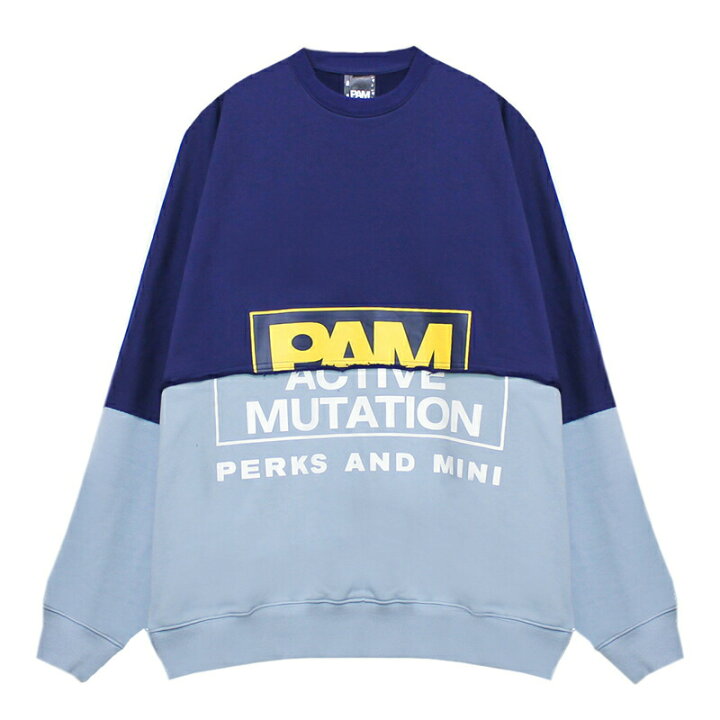 楽天市場】P.A.M. / PERKS AND MINI | S.LOOPS HALFWAY CREW NECK  