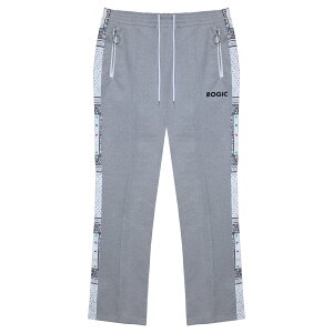 ROGIC | SIDE LINE PAISLEY TRACK PANTS (GREY/PAISLEY) �X�E�F�b�g�p���c �g���b�N�p���c �W���[�W �o���_�i �y�C�Y���[ ���S �{�g���X �����Y �O���[