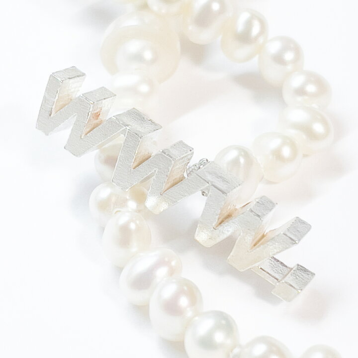 楽天市場】WWW.WILLSHOTT | SPLIT PEARL .925 NECKLACE (PEARL/SILVER 