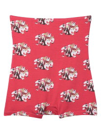 2026年お年賀「まるっとうまくいく」 ハラマキ付きショーツ une nana cool ウンナナクール インナー・ルームウェア ショーツ グレー レッド[Rakuten Fashion]