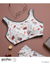 【ハリー・ポッターコラボ】Harry Potter * une nana cool ナイトアップブラ une nana cool ウンナナクール インナー・ルームウェア ブラジャー ネイビー グレー グリーン ピンク[Rakuten Fashion]