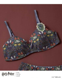 累計販売枚数110万枚 【ハリー・ポッターコラボ】364 シンプル ノンワイヤーブラ une nana cool ウンナナクール インナー・ルームウェア ブラジャー レッド ブルー イエロー グリーン【送料無料】[Rakuten Fashion]
