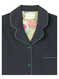 【SALE／25%OFF】【綿100%】やわらかバズインレーパジャマ MADE WITH LIBERTY FABRIC une nana cool ウンナナクール インナー・ルームウェア パジャマ カーキグリーン ブルー イエロー ベージュ ホワイト ブラウン オレンジ ブラック 【RBA_E】【送料無料】[Rakuten Fashion]