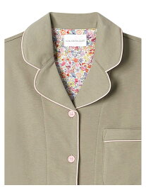 【SALE／25%OFF】【綿100%】やわらかバズインレーパジャマ MADE WITH LIBERTY FABRIC une nana cool ウンナナクール インナー・ルームウェア パジャマ カーキグリーン ブルー イエロー ベージュ ホワイト ブラウン オレンジ ブラック 【RBA_E】【送料無料】[Rakuten Fashion]