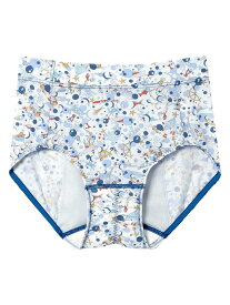 【SALE／20%OFF】MADE WITH LIBERTY FABRIC ナイト用サニタリーショーツ une nana cool ウンナナクール インナー・ルームウェア ショーツ イエロー グリーン【RBA_E】[Rakuten Fashion]