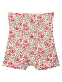 MADE WITH LIBERTY FABRIC ハラマキ付きショーツ une nana cool ウンナナクール インナー・ルームウェア ショーツ イエロー レッド グリーン[Rakuten Fashion]
