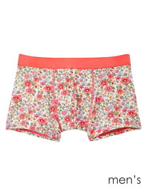 【SALE／20%OFF】MADE WITH LIBERTY FABRIC メンズパンツ une nana cool ウンナナクール インナー・ルームウェア ボクサーパンツ・トランクス グリーン イエロー レッド【RBA_E】[Rakuten Fashion]