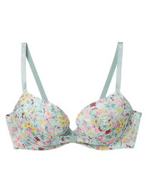 【SALE／40%OFF】MADE WITH LIBERTY FABRIC リボンブラ une nana cool ウンナナクール インナー・ルームウェア ブラジャー ホワイト ネイビー グリーン パープル【RBA_E】[Rakuten Fashion]