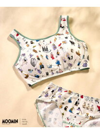 【SALE／20%OFF】【ムーミン】 MOOMIN * une nana cool ナイトアップブラ une nana cool ウンナナクール インナー・ルームウェア ブラジャー ホワイト ベージュ【RBA_E】[Rakuten Fashion]