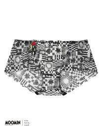 【SALE／20%OFF】【ムーミン】 MOOMIN * une nana cool 364 総レース une nana cool ウンナナクール インナー・ルームウェア ショーツ ホワイト グレー ブルー ブラック【RBA_E】[Rakuten Fashion]
