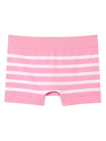 【SALE／30%OFF】S~LLまでワンサイズ設計 びよ~んと伸びるショーツ B4N ボーダー une nana cool ウンナナクール インナー・ルームウェア ショーツ ピンク【RBA_E】[Rakuten Fashion]