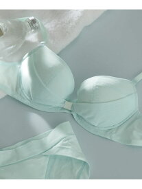 【SALE／50%OFF】胸もとフィットをリボンでキープ リボンブラ une nana cool ウンナナクール インナー・ルームウェア ブラジャー グリーン【RBA_E】[Rakuten Fashion]