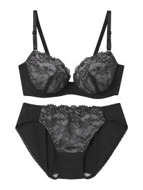 【SALE／30%OFF】【WEB限定ブラ&ショーツセット】全5色展開 une nana cool ウンナナクール インナー・ルームウェア ブラ＆ショーツセット ブラック【RBA_E】[Rakuten Fashion]