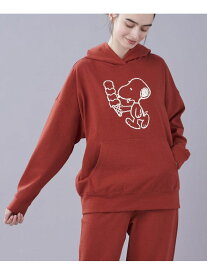 【SALE／20%OFF】【綿100%】PEANUTS * une nana cool ネップフーディー une nana cool ウンナナクール インナー・ルームウェア その他のインナー・ルームウェア レッド ベージュ ネイビー【RBA_E】【送料無料】[Rakuten Fashion]