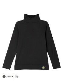 【SALE／30%OFF】MADE WITH シモジマ 裏起毛 あったかタートルネック une nana cool ウンナナクール インナー・ルームウェア その他のインナー・ルームウェア ブラック ピンク【RBA_E】[Rakuten Fashion]