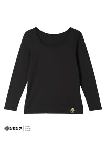 【SALE／30%OFF】MADE WITH シモジマ 裏起毛 あったかシャツ une nana cool ウンナナクール インナー・ルームウェア その他のインナー・ルームウェア ピンク ブラック【RBA_E】[Rakuten Fashion]