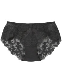 リボンブラレース 総レースショーツ une nana cool ウンナナクール インナー・ルームウェア ショーツ ベージュ ブラック[Rakuten Fashion]