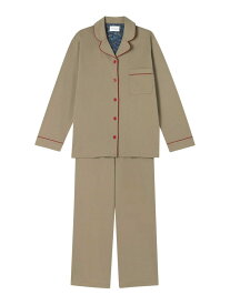 【SALE／20%OFF】【綿100%】なめらかハイゲージ天竺パジャマ MADE WITH LIBERTY FABRIC une nana cool ウンナナクール インナー・ルームウェア パジャマ ブルー グレー ネイビー ワインレッド ベージュ グリーン ホワイト【RBA_E】【送料無料】[Rakuten Fashion]