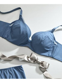 さあ,わたし シンプル 脇高ブラジャー une nana cool ウンナナクール インナー・ルームウェア ブラジャー レッド[Rakuten Fashion]