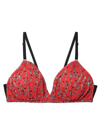 【SALE／30%OFF】MADE WITH LIBERTY FABRIC 【綿混】三角ノンワイヤーブラ une nana cool ウンナナクール インナー・ルームウェア ブラジャー ブラウン ブラック【RBA_E】[Rakuten Fashion]