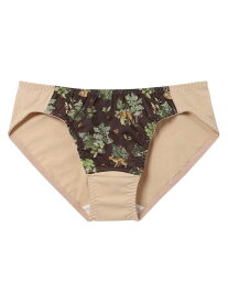 【SALE／40%OFF】MADE WITH LIBERTY FABRIC 【綿混】ショーツ une nana cool ウンナナクール インナー・ルームウェア ショーツ ブラック ブラウン グレー【RBA_E】[Rakuten Fashion]