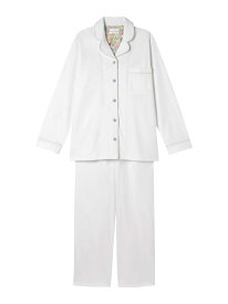 【SALE／20%OFF】【綿混】天竺パジャマ MADE WITH LIBERTY FABRIC une nana cool ウンナナクール インナー・ルームウェア パジャマ イエロー レッド ホワイト グリーン グレー ブルー【RBA_E】【送料無料】[Rakuten Fashion]