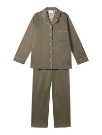 【SALE／10%OFF】【綿100%】モクロディパジャマ MADE WITH LIBERTY FABRIC une nana cool ウンナナクール インナー・ルームウェア パジャマ ネイビー ベージュ グリーン グレー【RBA_E】【送料無料】[Rakuten Fashion]