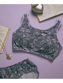 MADEWITHLIBERTYFABRICナイトアップブラ une nana cool ウンナナクール インナー・ルームウェア ブラジャー ブルー[Rakuten Fashion]