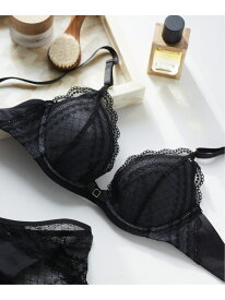 【SALE／20%OFF】ビタードットコットン 3/4カップブラジャー une nana cool ウンナナクール インナー・ルームウェア ブラジャー ブラック ベージュ【RBA_E】[Rakuten Fashion]