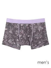 MADE WITH LIBERTY FABRIC メンズボクサーパンツ une nana cool ウンナナクール インナー・ルームウェア ボクサーパンツ・トランクス ブルー[Rakuten Fashion]
